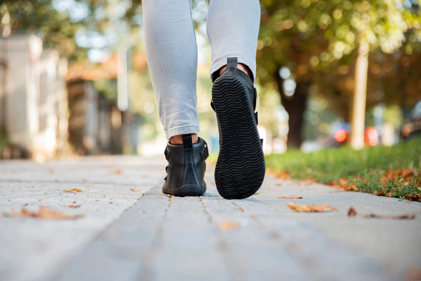 Туфли Ahinsa Quick Barefoot — чёрный, фото 8