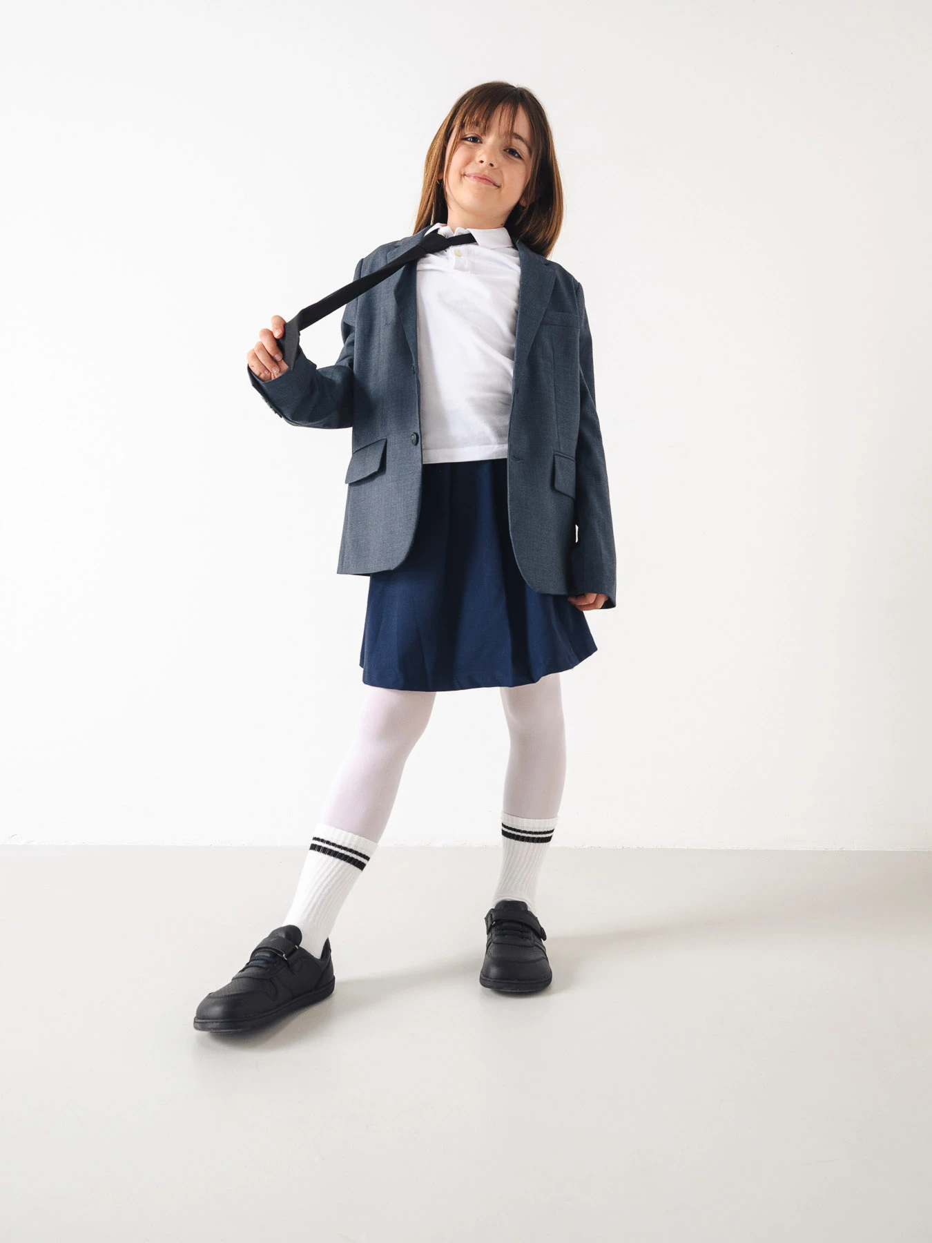 Детские босоногие кроссовки Be Lenka Scoot Junior - полностью чёрный, фото 4