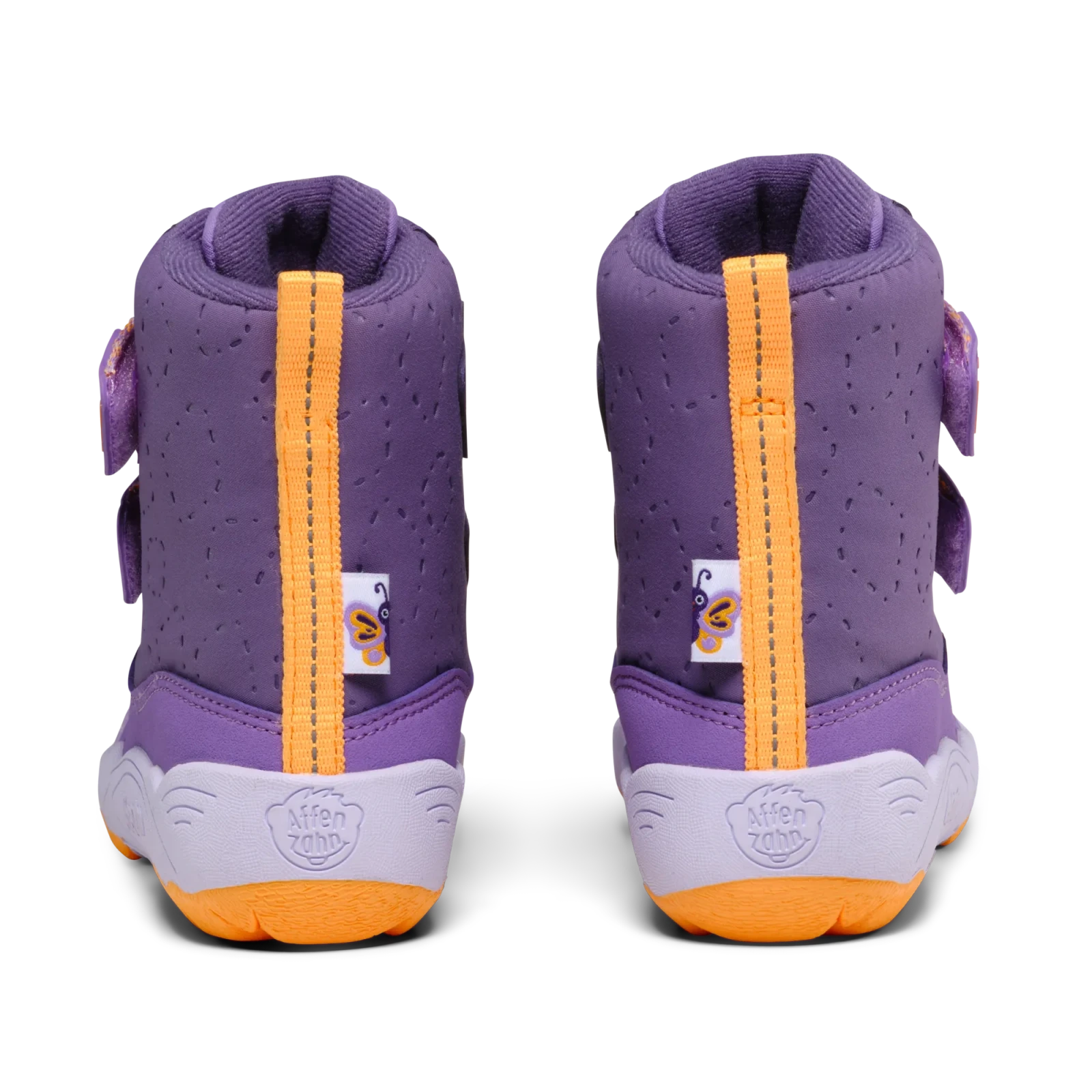 Зимние ботинки Affenzahn Blizzy Бабочка — фиолетовый, фото 11