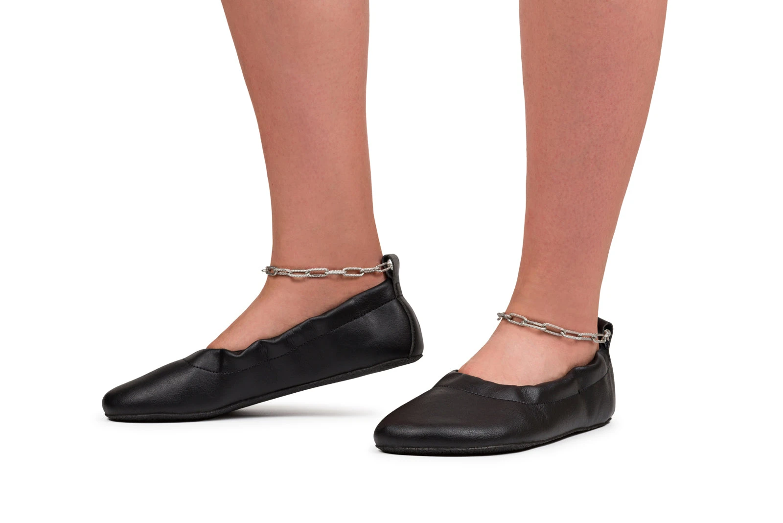 Балетки Ahinsa Chic Barefoot — чёрный, фото 18