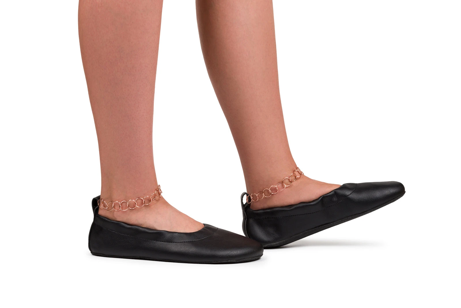 Балетки Ahinsa Chic Barefoot — чёрный, фото 15