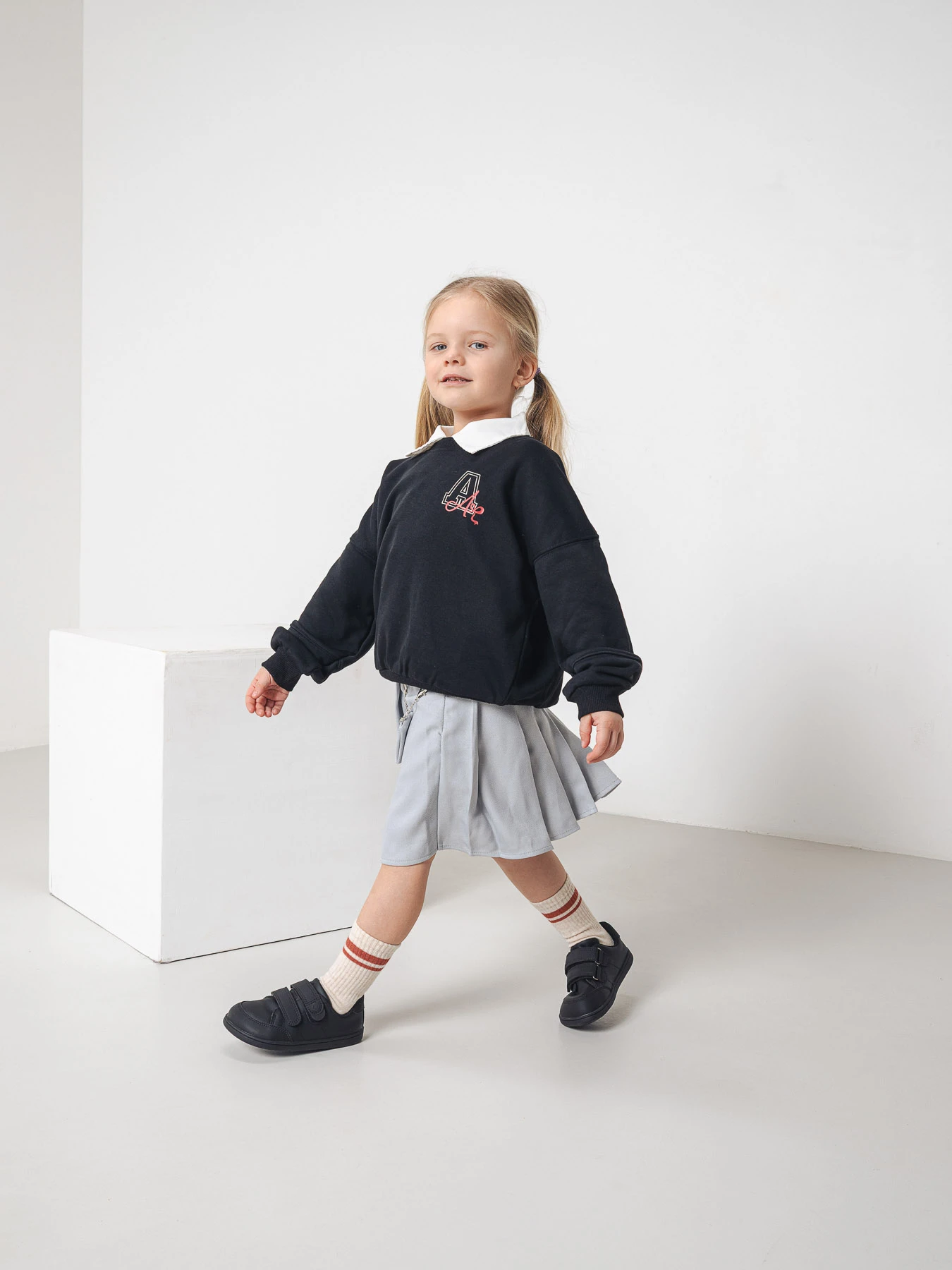 Детские босоногие кроссовки Be Lenka Energise Preschool - полностью чёрный, фото 8