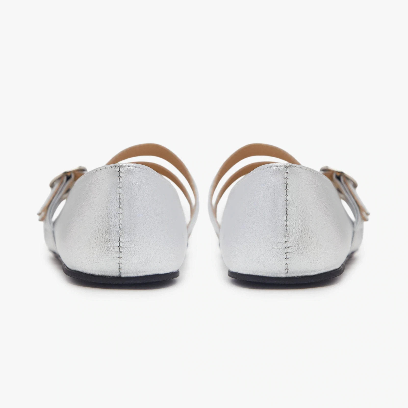 Босоногие туфли Origo Double Strap Mary Jane — серебристый, фото 5