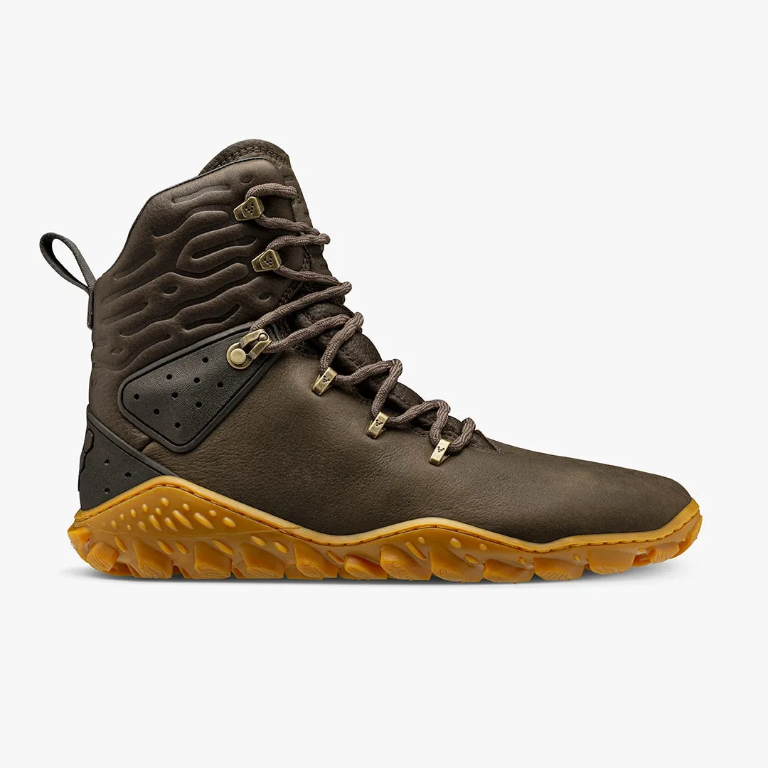 Ботинки Vivobarefoot Tracker Forest Esc — мужская модель, лесной зелёный с коричневым