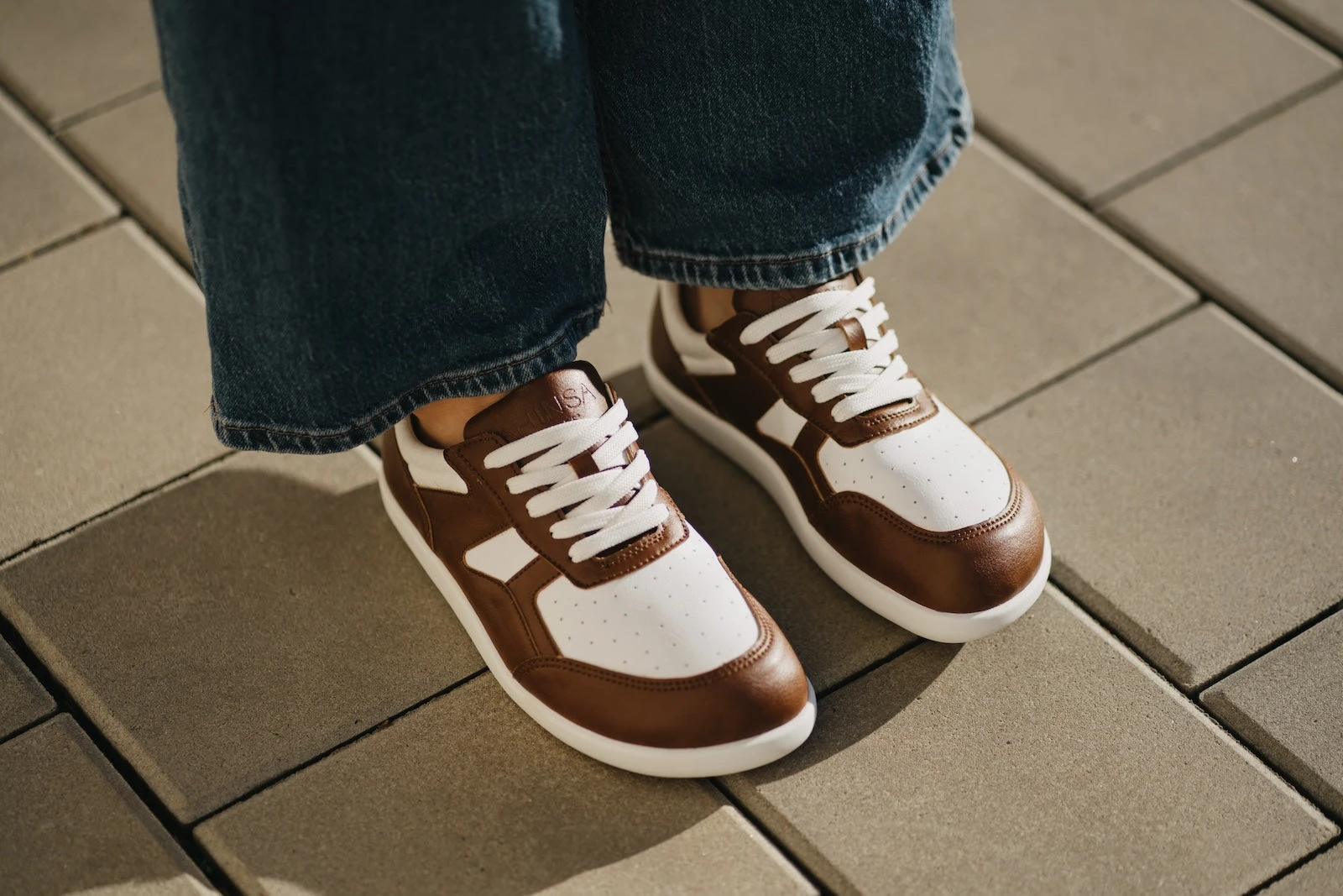 Кроссовки Ahinsa Yuva Barefoot — коричневый и белый, фото 15