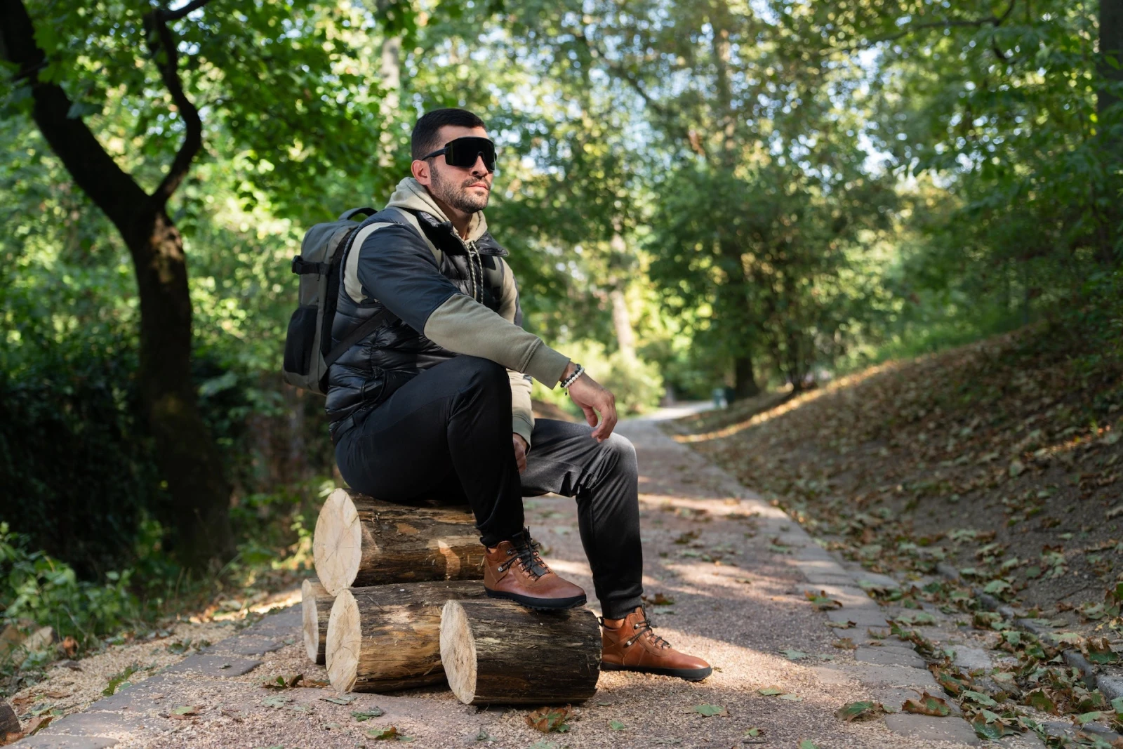 Ботинки Ahinsa Hiker Ankle Barefoot — коричневый, фото 12
