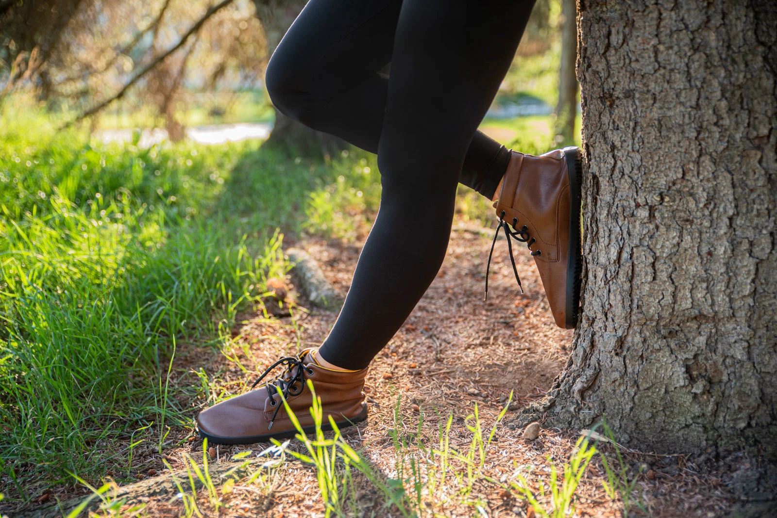 Ботинки Ahinsa Sundara Ankle Barefoot — светло-коричневый, фото 8