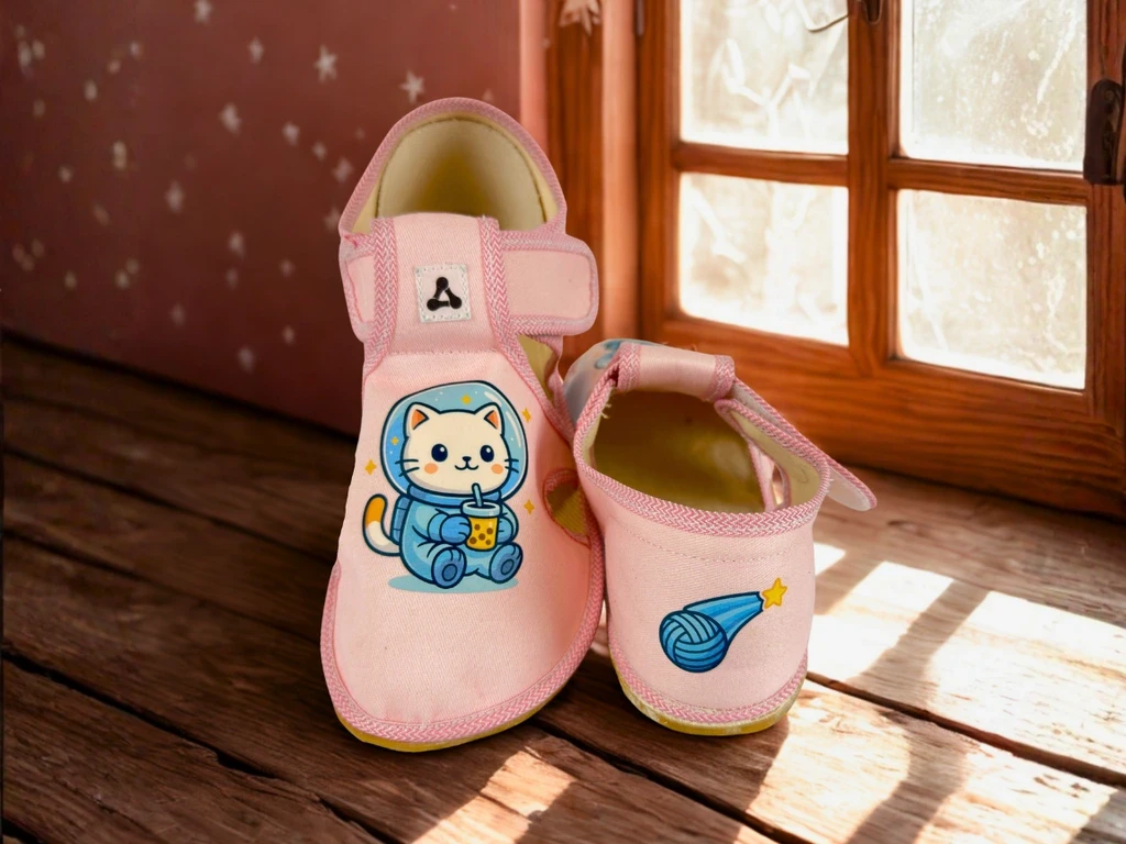 Тапочки Antal Rascal с поддержкой свода — Space Kitty (детские), фото 7