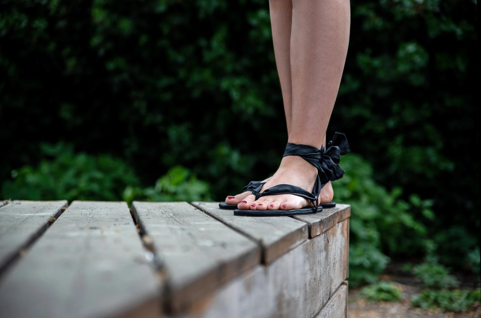 Сандалии Ahinsa с завязками Barefoot — чёрный, фото 21