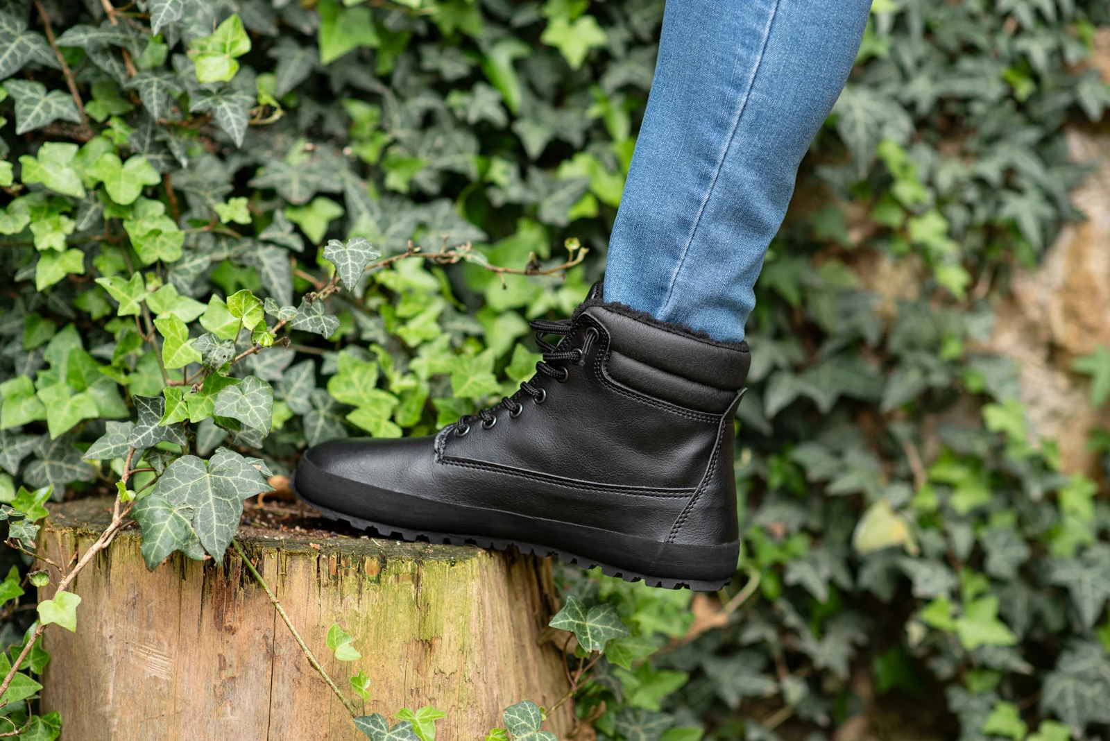 Ботинки Ahinsa Shuma Winter Barefoot — чёрный, фото 14